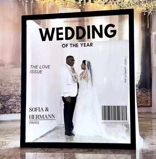 Magazine Photo Booth Box